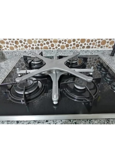 Ocak Üstü 360 Dönerli Börek Su Böreği Künefe Pişirme Aparatı - Döküm Isı Dağıtıcı Eşit Pişirme Standı
