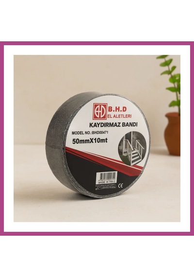 Gees Global Kaydırmaz Bant 50 Mm X 10 M Siyah Gbzs