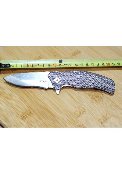 İthal Metal Cep Kamp Çakısı Metal Gri