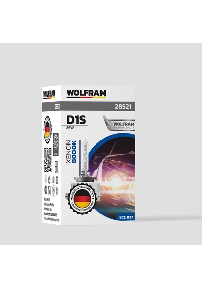 D1s Xenon Ampul Beyaz Işık 12v 35w - Wolfram 28521