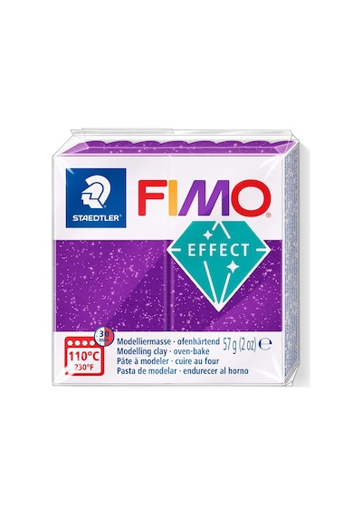 Staedtler Fimo Effect Polimer Kil 602 Purple Simli