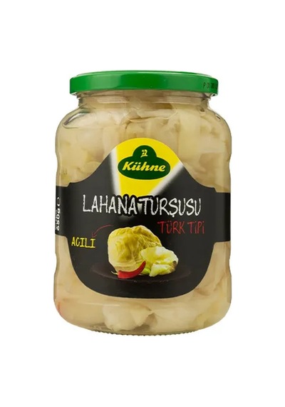 5 Adet Kühne Lahana Turşusu 650 G