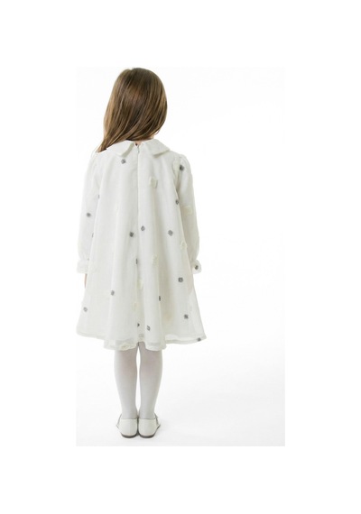 Xo Kids Kız Çocuk Elbise 4-8 Yaş 1655 Ekru