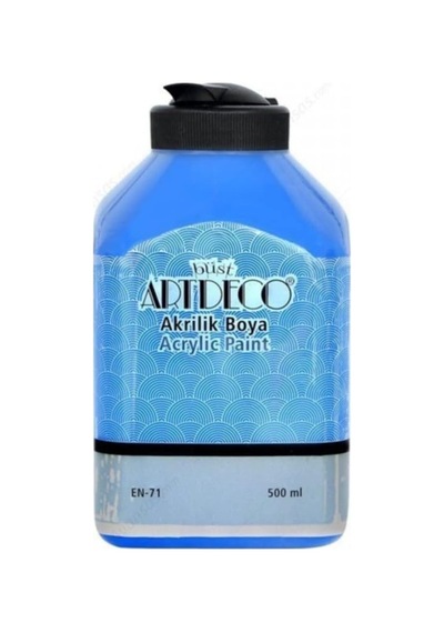 Akrilik Boya, 500ml, Mavi 3610