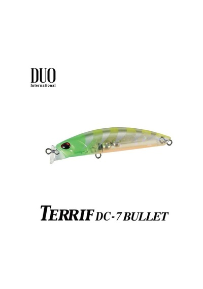 Duo Terrif Dc- 7 Bullet Cea0737 Lime Head Clear Gigo