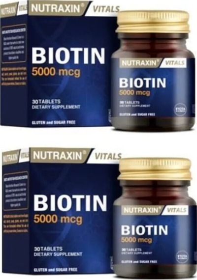 Biotin 5000 Mcg 30 Tablet 2 Adet