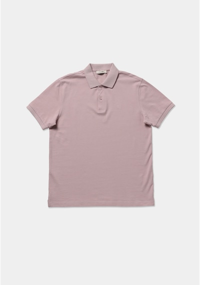 Colins Regular Fit Polo Yaka Düz Erkek Pembe Kısa Kol Tişört Cl1073960 Q1.v2 Plı Pembe
