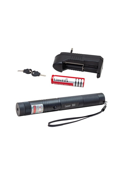 Şarjlı Yeşil Lazer Pointer 100 Mw Bx40