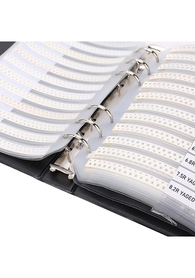 4250 Parça Smd 0805 Direnç Seti Kitabı 1% Sample Book
