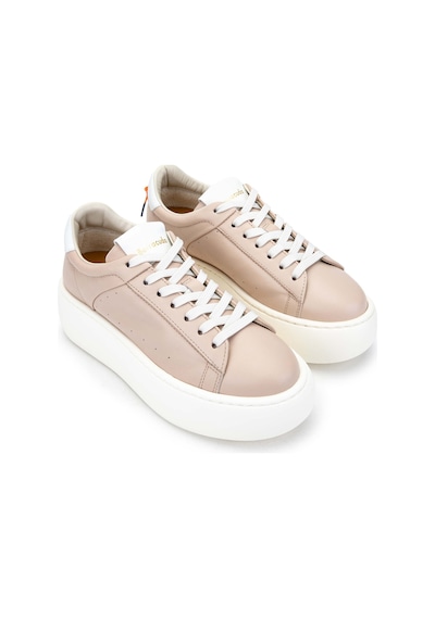 Barracuda Kadın Hakiki Deri Pudra Sneakers & Spor Ayakkabı 511 Bd1261e Bn Ayk Y24 Cıprıa Bej