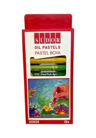 Südor Sd625 Oıl Pastels Pastel Boya 12 Renk Tek Renk
