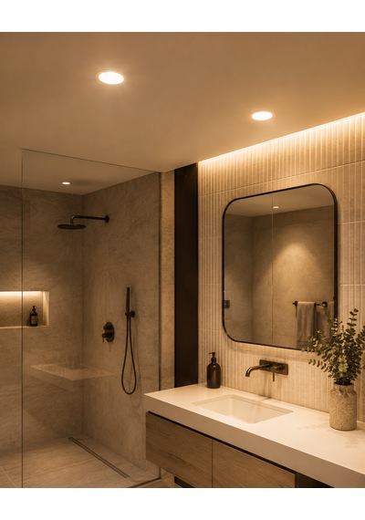 18w Slim Panel Led Spot Beyaz Işık İç Çap 20,5 Cm Dış Çap 22 Cm 1530 Lümen 2 Adet Gün Işığı