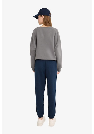 Defacto Beli Lastikli Jogger Eşofman Altı X5391az25wnnv146 Lacivert