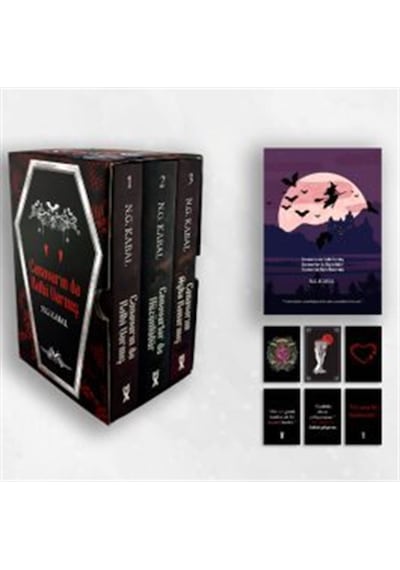 Canavarların Da Kalbi Varmış Üçlü Kutulu Set / N. G. Kabal