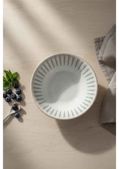 12'li Valencia Meze Kase 13cm Dijital Sierra Rinart Krem
