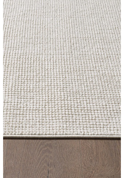 Mariesse Home Naturel Bukleli Yumuşak Dokulu Iskandinav Dokuma Halı Doho E601 Krem