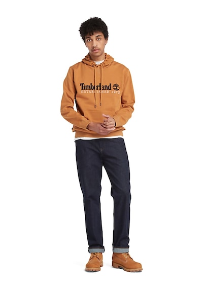 Timberland Embroidery Logo Brush Back Erkek Sweatshirt - Tb0a5nr2 001