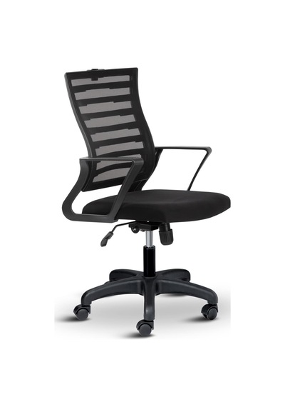 Tr Capri Fileli Başlıksız Ofis Koltuğu Çalışma Koltuğu Ergonomik Sandalye Tilt Mekanizmalı Ayarlanabilir Siyah Genel