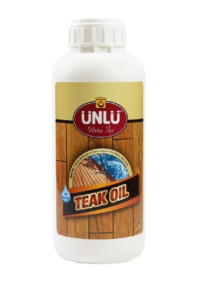 Ünlü Protect Aqua Su Bazlı Teak Oil (Tik Yağı) 1L