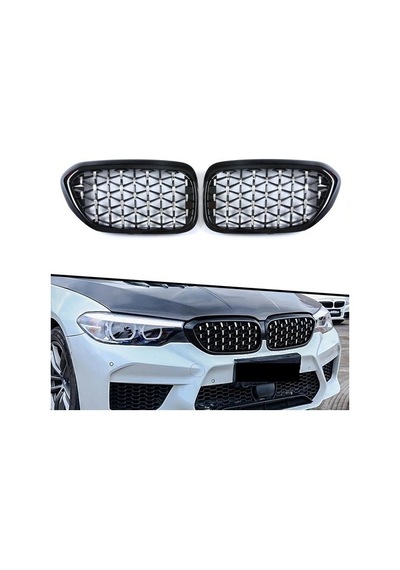 Araba Alışveriş Bmw Aksesuar&tuning G30 Diamond Parlak Siyah Ön Panjur