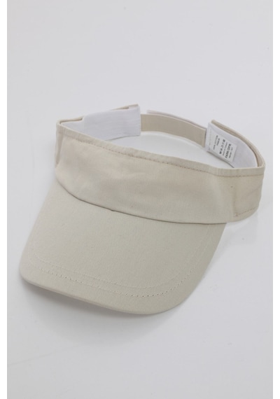 Uv Koruyuculu Unisex Siperlikli Bej Şapka Bej