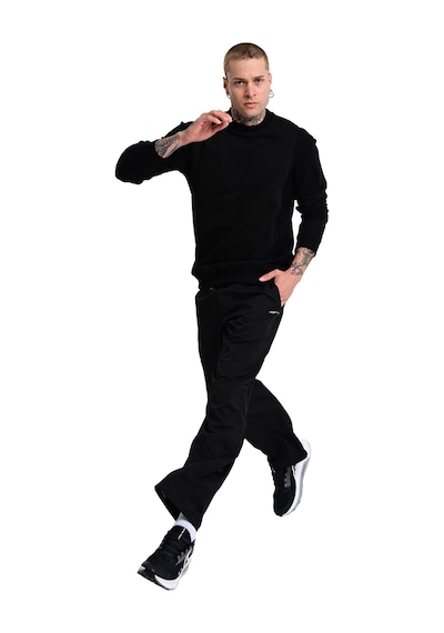 Sportive Alicante Erkek Siyah Günlük Stil Sweatshirt 24ke003-syh 1656133 SiYAH