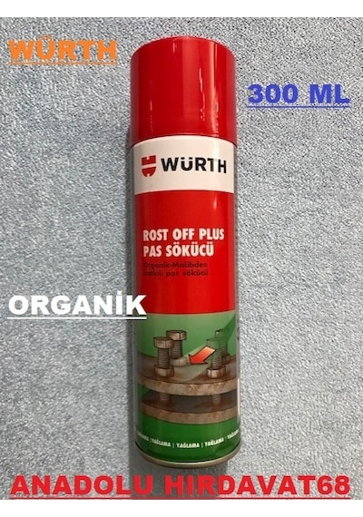 Würth Pas Sökücü Yağlayıcı Organik Pas Sökücü Sprey 300 ML