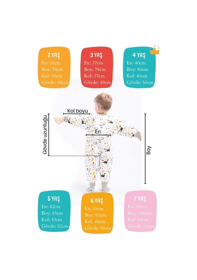 Babyhola 2-9 Yaş Kalın Elyaf Dolgulu 2.5 Tog Premium Kalite Çocuk Uyku Tulumu 23504 Gri