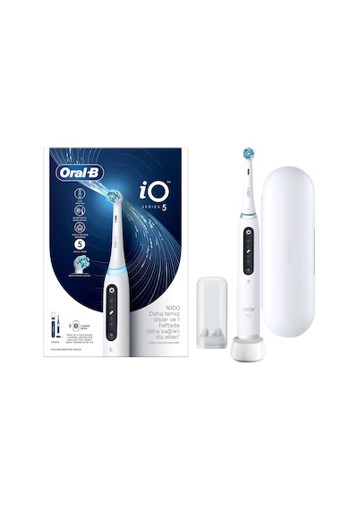 Oral-B iO 5 Şarjlı Diş Fırçası Beyaz