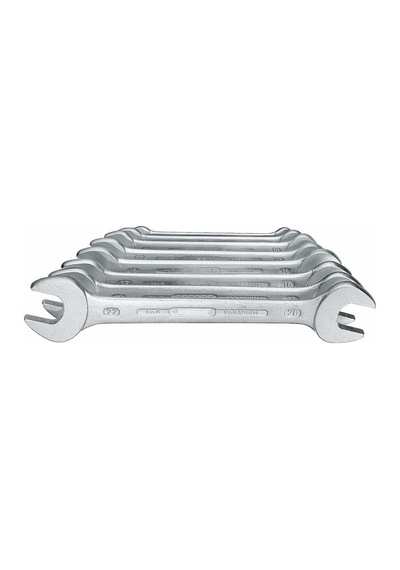Açık Ağızlı Anahtar Serisi 8'li Set 6x7 8x9 10x11 12x13 14x15 16x17 18x19 20x22 Somun Sıkma Sökme