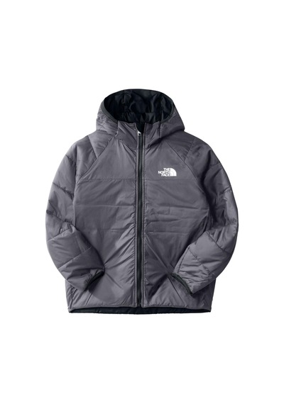 The North Face Reversıble Perrıto Çocuk Ceket Siyah/Gri Siyah