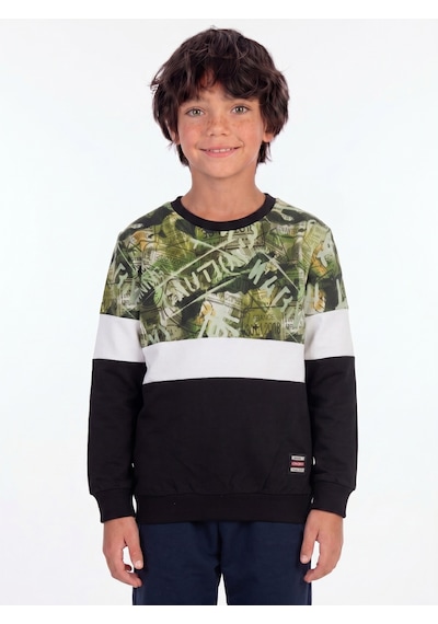 Onloox Erkek Siyah Erkek Çocuk Siyah Pamuklu İki İplik Bisiklet Yaka Regular Kalıp Armalı Baskılı Sweatshirt 8 Yaş Onloox Erkek Siyah Erkek Çocuk Siyah Pamuklu İki İplik Bisiklet Yaka Regular Kalıp Armalı Baskılı Sweatshirt 8 Yaş