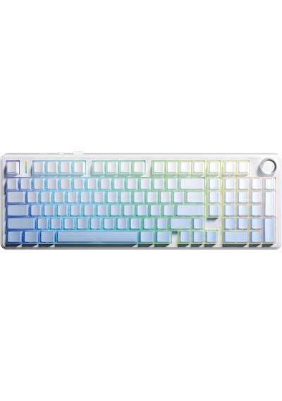 Aula F99 Pro 3 Modlu Rgb Hot Swap Mekanik Nimbus V3 Switch Kablosuz Makrolu Klavye Gradyan Mavi