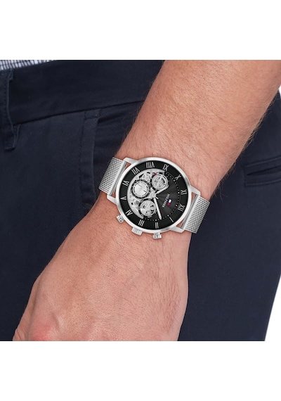 Tommy Hilfiger Th1710708 Erkek Kol Saati Metalik Gri