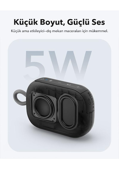 Anker Soundcore Select 4 Go Kablosuz Bluetooth Hoparlör - Siyah - A31x1