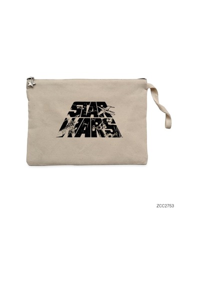 Zepplin Giyim Star Wars Logo - 3 Clutch Astarlı Cüzdan / El Çantası