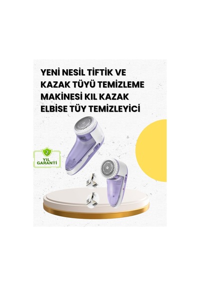 Tiftik Ve Tüy Toplama Cihazı 200ml Hazne Kompakt Boyut Çr