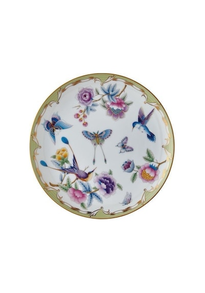 Lamedore Tea Delight Pasta Tabağı 21cm Green-papillons 1 Adet