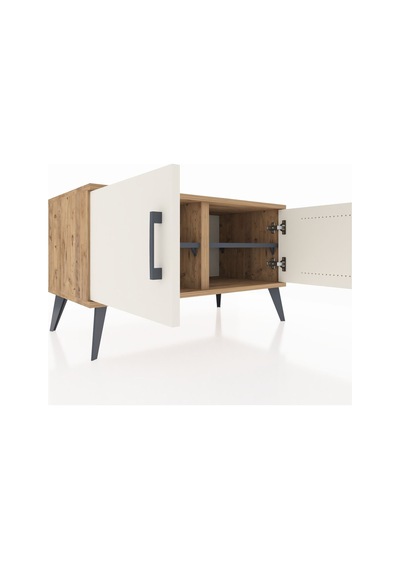 Hyperion Şifonyer 2 Raflı 2 Kapaklı 88x44x48 Çam-aytaşı/antrasit Aytaşı/antrasit Hyperion Şifonyer 2 Raflı 2 Kapaklı 88x44x48 Çam-aytaşı/antrasit Aytaşı/antrasit