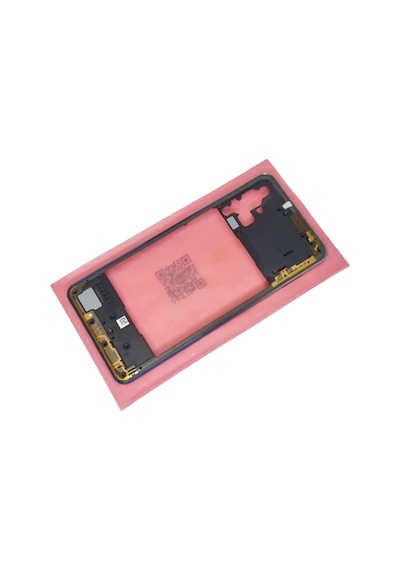 Tkgz  Samsung Uyumlu Galaxy M31s Full Kasa Arka Kapak Batarya Kapağı - Mavi Çok Renkli