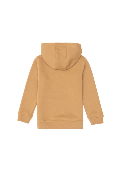 U.S. Polo Assn. Erkek Çocuk Camel Basic Kapüşonlu Sweatshirt 50295161-VR015