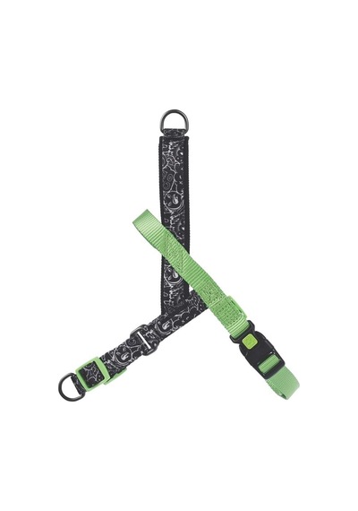 M-pets Urban Style Black/white Norwegıan Köpek Göğüs Tasması L Çok Renkli