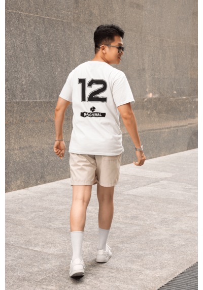 Fnbx Ayrton Senna T-shirt Beyaz