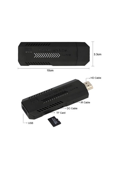 Sepetinegelsin X2 Plus Game Stick, Retro i, Hd Video Oyun Konsolu, 3d Retro Oyun, Dahili 30000 Oyun