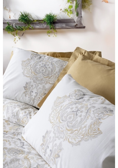 Cotton Box Bohem Çift Kişilik Nevresim Takımı Najva Hardal