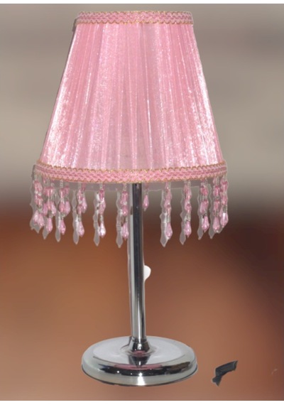 Pembe Boncuklu Yatak Odası Kız Çocuk Odası Abajur