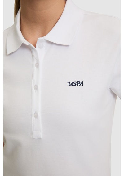 U.s. Polo Assn. Kadın Beyaz Tişört Basic 50323461-vr013