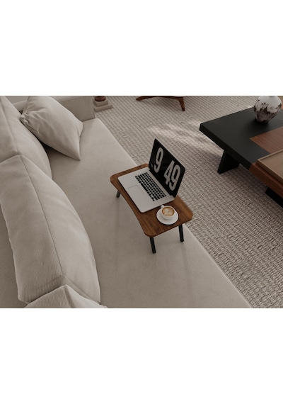 Base Portatif Katlanır Laptop Sehpası Amalfi Ceviz