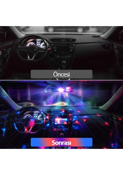 Usb Çıkışlı Disko Topu - Aracınızda , Evinizde , Dileğiniz Her Y