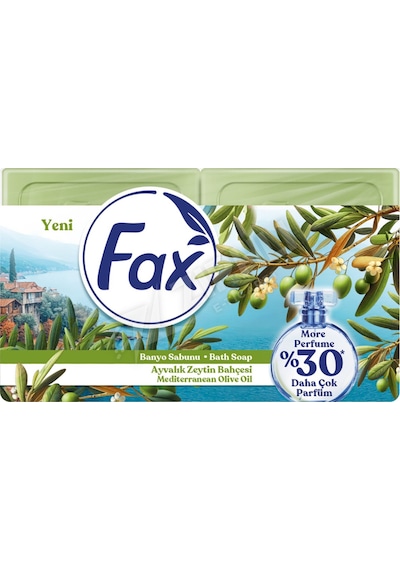 3 Adet Fax Ayvalık Zeytinyağı Kalıp Sabun 4x150 Gr Diğer